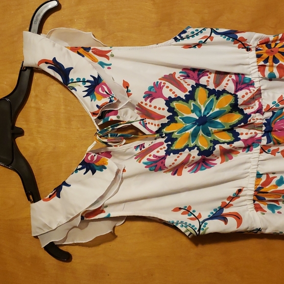 ECI Long silky, flowy dress from Nordstrom, size 10! - Picture 4 of 9